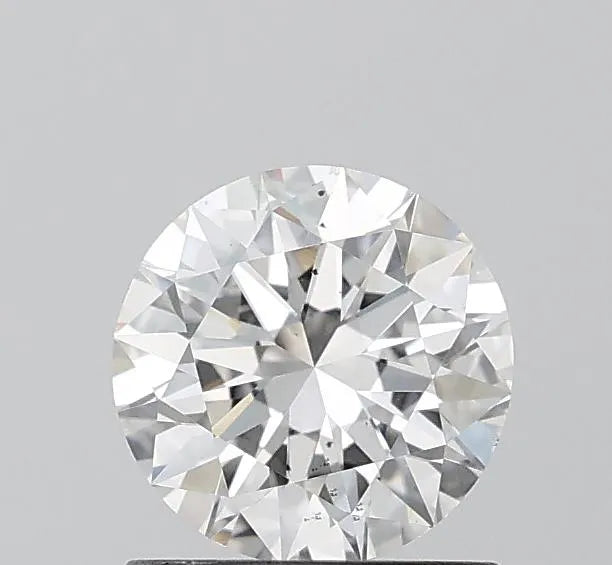 Diamant rond de 1,00 ct cultivé en laboratoire (couleur F, pureté VS2, taille EX, IGI)