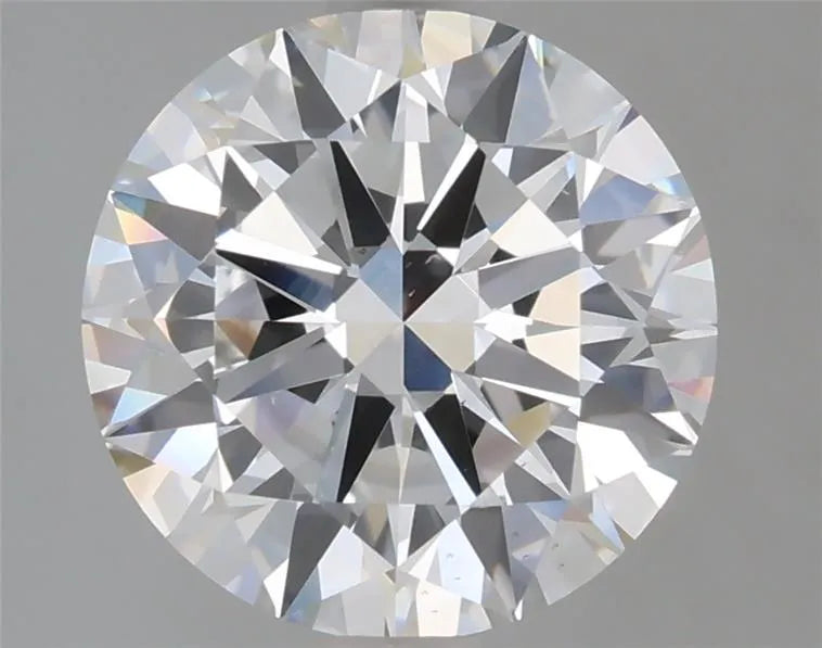 Diamant rond de 2,00 ct cultivé en laboratoire (couleur F, pureté VS2, taille EX, IGI)