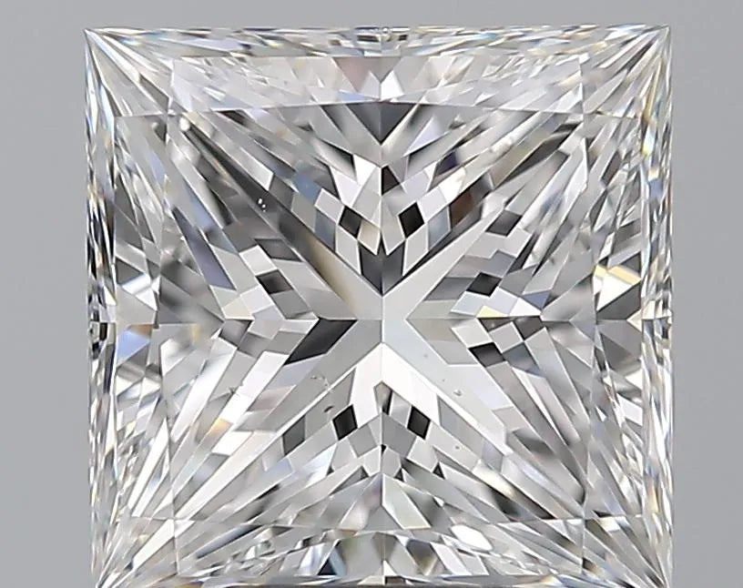 5.01ct Princess Natural Diamond (Colour D, Clarity VS2, Cut EX, GIA Certified)