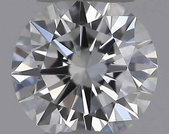 0.16ct Round Natural Diamond (Colour F, Clarity VVS1, Cut EX, GIA Certified)