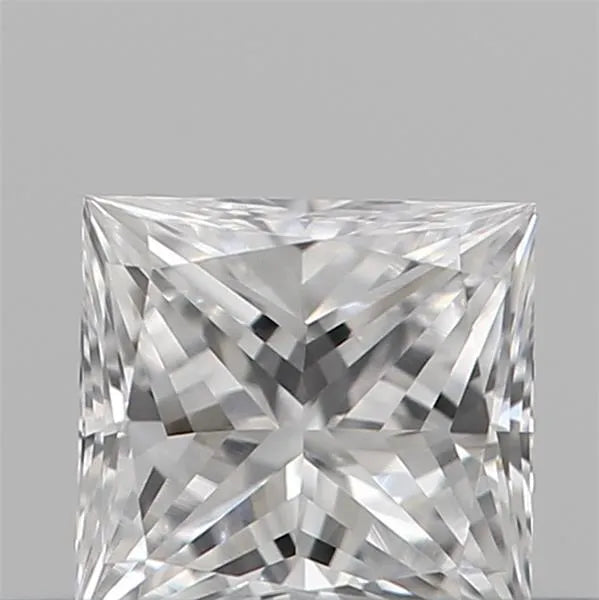 Diamant naturel princesse de 0,19 ct (couleur E, pureté VVS1, taille VG, IGI)