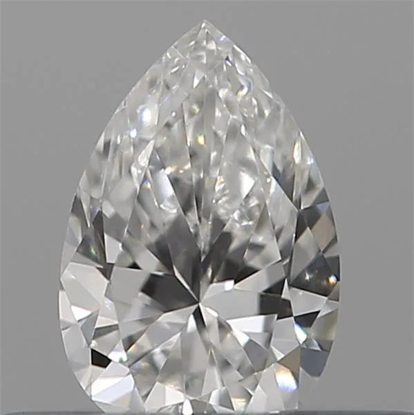 Diamant naturel poire de 0,07 ct (couleur D, pureté VVS1, taille VG, IGI)