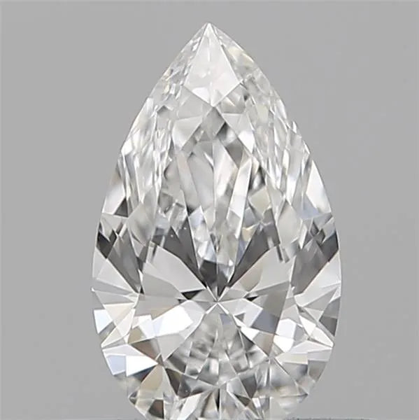 Diamant naturel poire de 0,07 ct (couleur D, pureté VS1, taille VG, IGI)