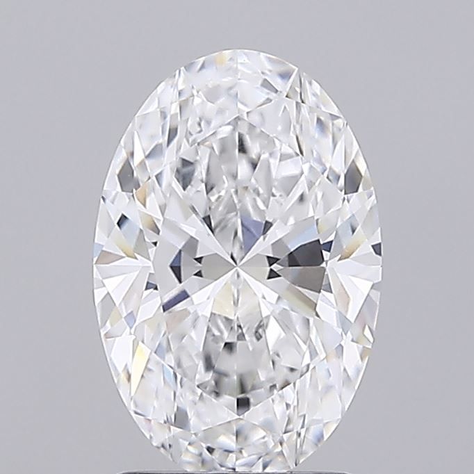 2.03 Carat D-VVS2 Oval Lab Diamond