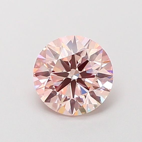 1.01 Carat Round Cut Fancy Pink
