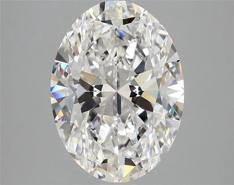 Diamant ovale de 3,03 ct cultivé en laboratoire (couleur E, pureté VS1, IGI)