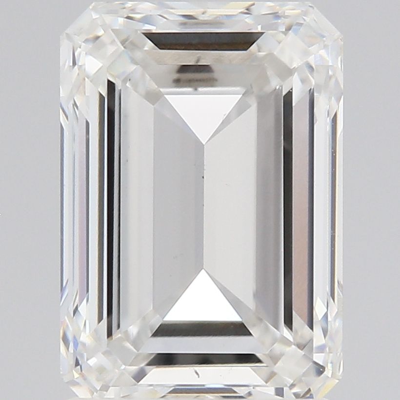 Diamant émeraude E VS2 de 2,01 carats