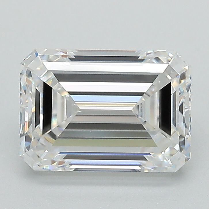 2.01 Carat D-VVS2 Emerald Lab Diamond