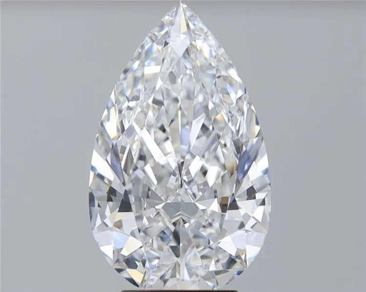 3.65ct Pear Natural Diamond (Colour D, Clarity FL, GIA Certified)