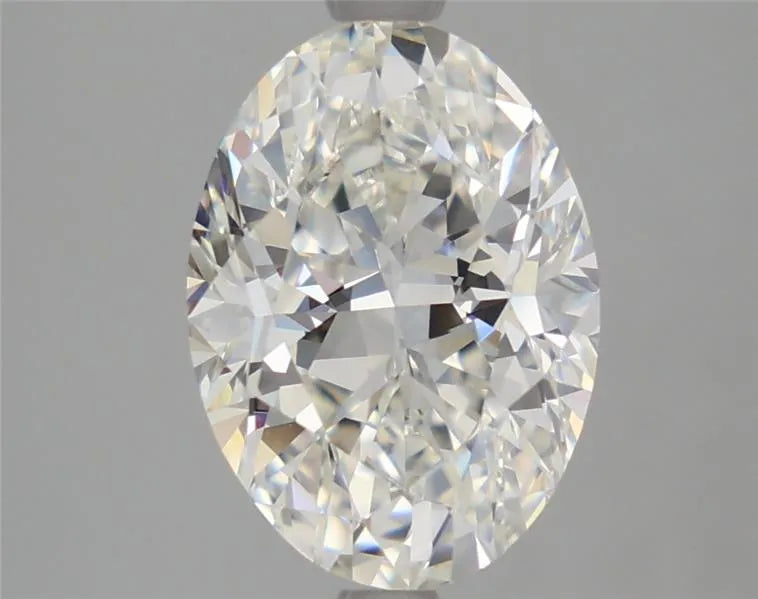 3.00ct Oval Lab Grown Diamond (Colour G, Clarity VVS2, IGI Certified)