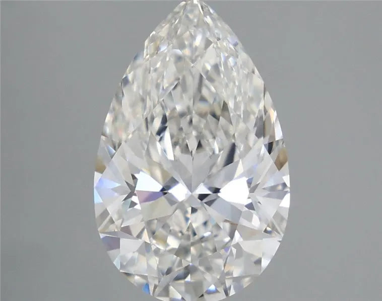 3.02ct Pear Lab Grown Diamond (Colour G, Clarity VVS2, IGI Certified)