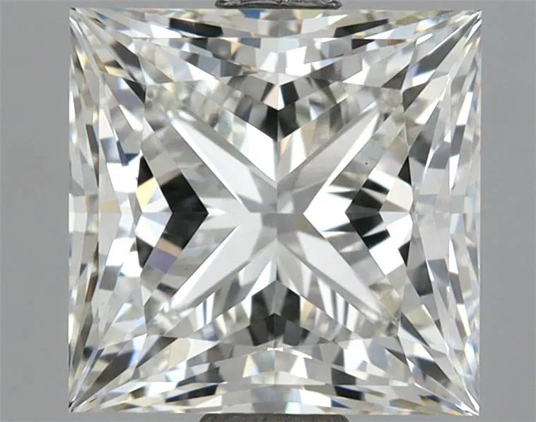 3.07ct Princess Lab Grown Diamond (Colour G, Clarity VVS2, IGI Certified)