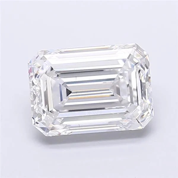 3.08ct Emerald Lab Grown Diamond (Colour D, Clarity VS2, IGI Certified)