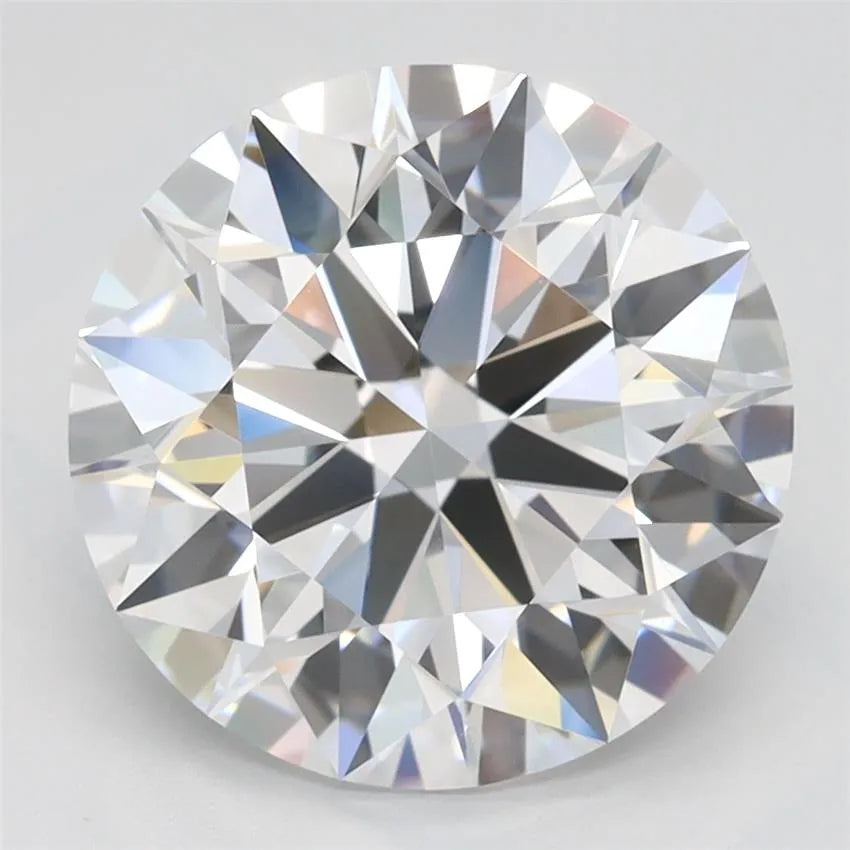 3.40ct Round Lab Grown Diamond (Colour D, Clarity IF, Cut ID, IGI Certified)