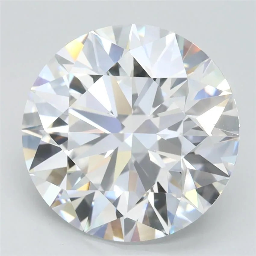 3.40ct Round Lab Grown Diamond (Colour D, Clarity IF, Cut ID, IGI Certified)