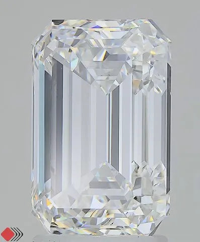 3.59ct Emerald Lab Grown Diamond (Colour E, Clarity VVS1, IGI Certified)
