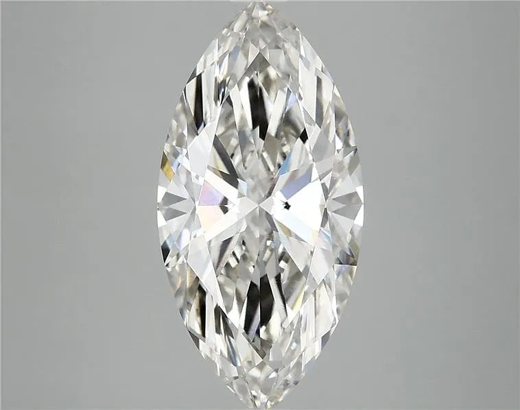 3.65ct Marquise Lab Grown Diamond (Colour H, Clarity VVS2, IGI Certified)