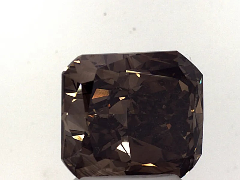 3.65ct Radiant Natural Diamond (Colour Fancy Deep Orangey Pink, Clarity SI1, GIA Certified)