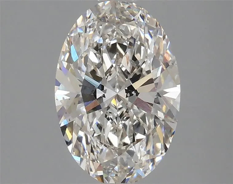 Diamant ovale de 1,90 ct cultivé en laboratoire (couleur G, pureté VS2, IGI)