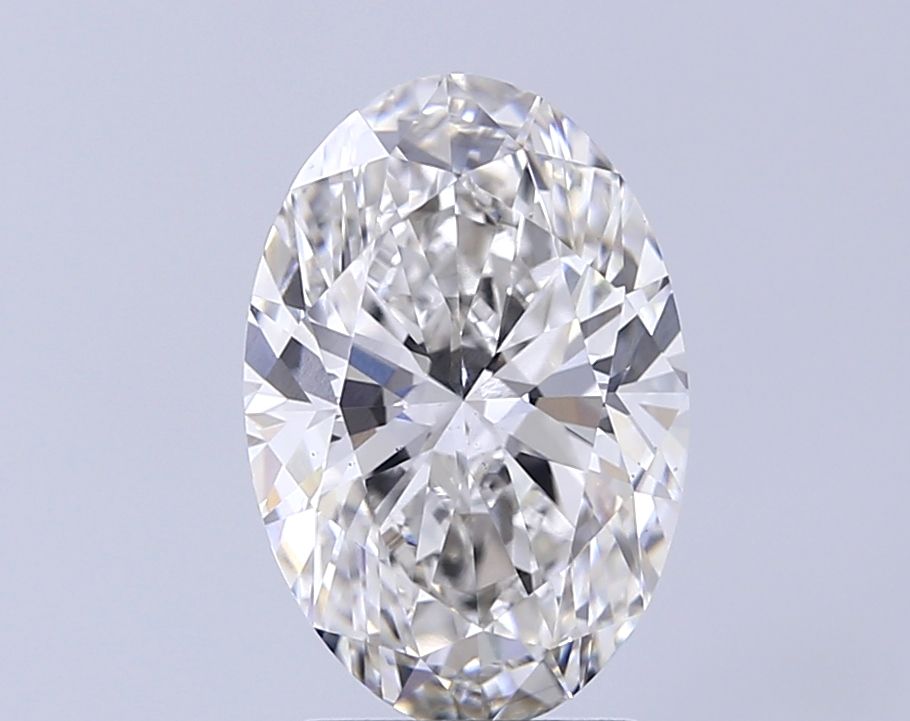 3.08 Carat G-VS1 Oval Lab Diamond