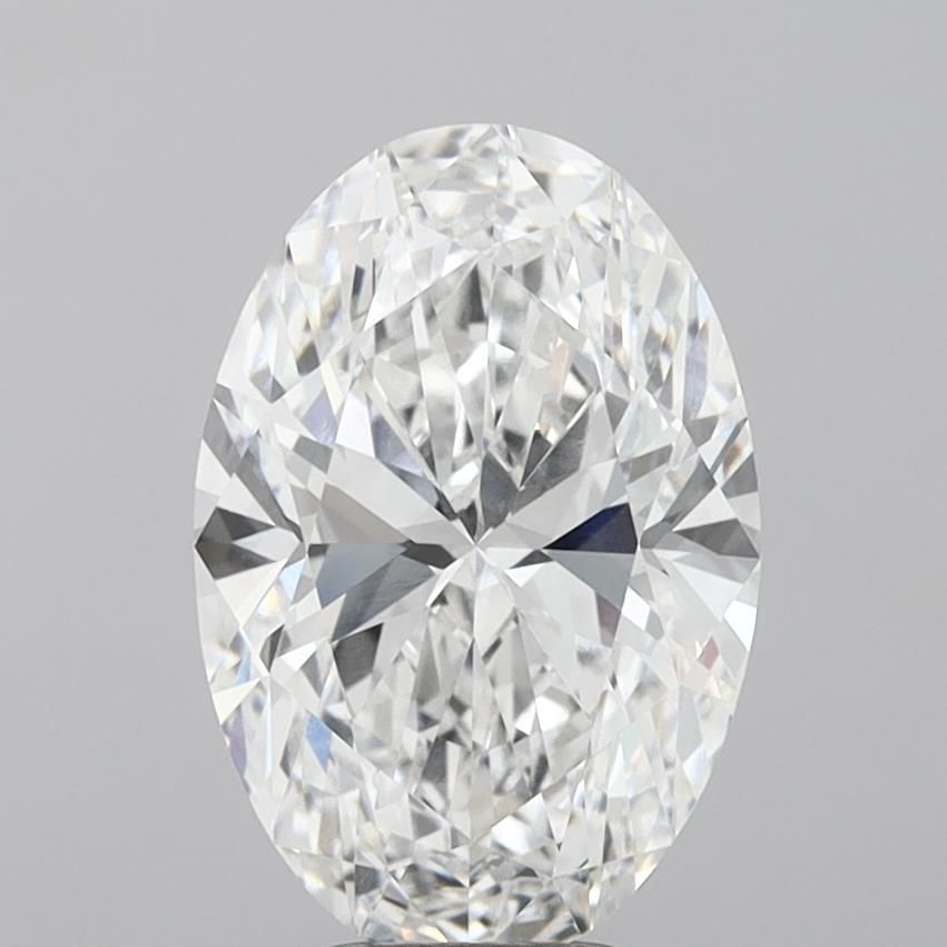 4.87 Carat D-VVS2 Oval Lab Diamond