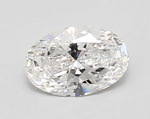 0.59 Carat D-VS2 Oval Lab Diamond