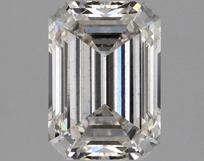 Diamant émeraude de 1,75 ct cultivé en laboratoire (couleur I, pureté VS2, IGI)