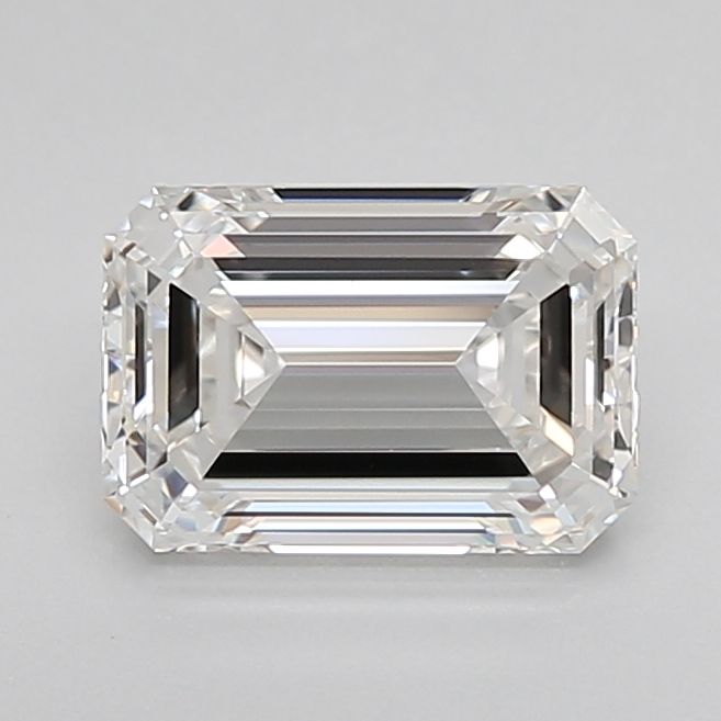 Diamant de laboratoire émeraude F-VVS1 de 1,71 carat