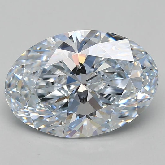 OVAL 2.8ct F VVS2 - EX EX