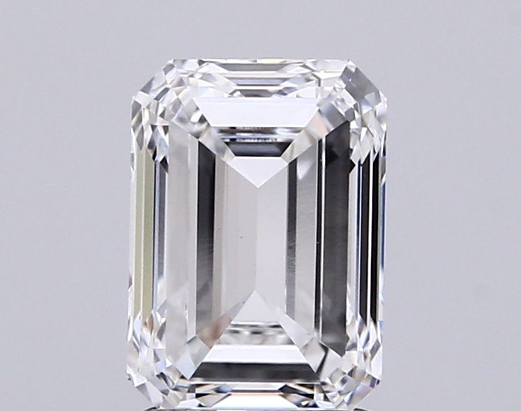 1.9 Carat D-VVS2 Emerald Lab Diamond