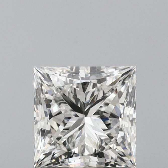 1.26 Carat G-VVS2 Princess Lab Diamond