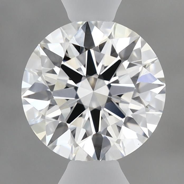 Diamant rond de laboratoire D-VVS2 de 0,74 carat