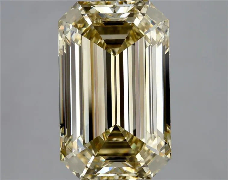 4.02ct Emerald Natural Diamond (Colour Fancy Light Blueish Yellow, Clarity VS1, GIA Certified)