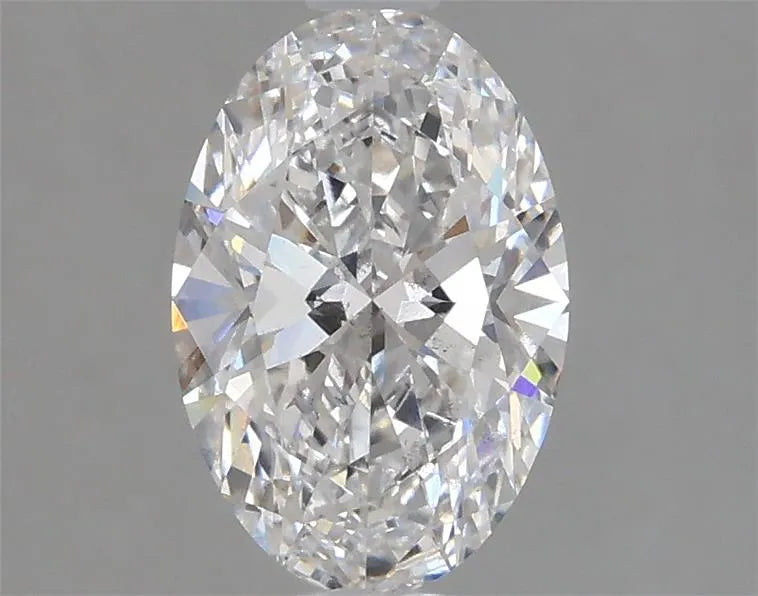 Diamant ovale de 1,41 ct cultivé en laboratoire (couleur E, pureté VS2, certifié IGI)