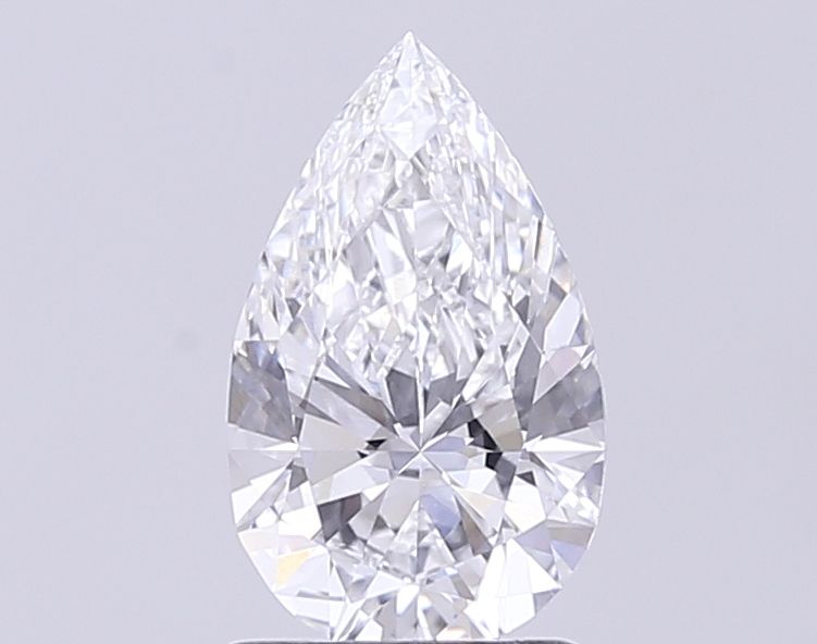 2.50 Carat F-VVS2 Pear Lab Diamond