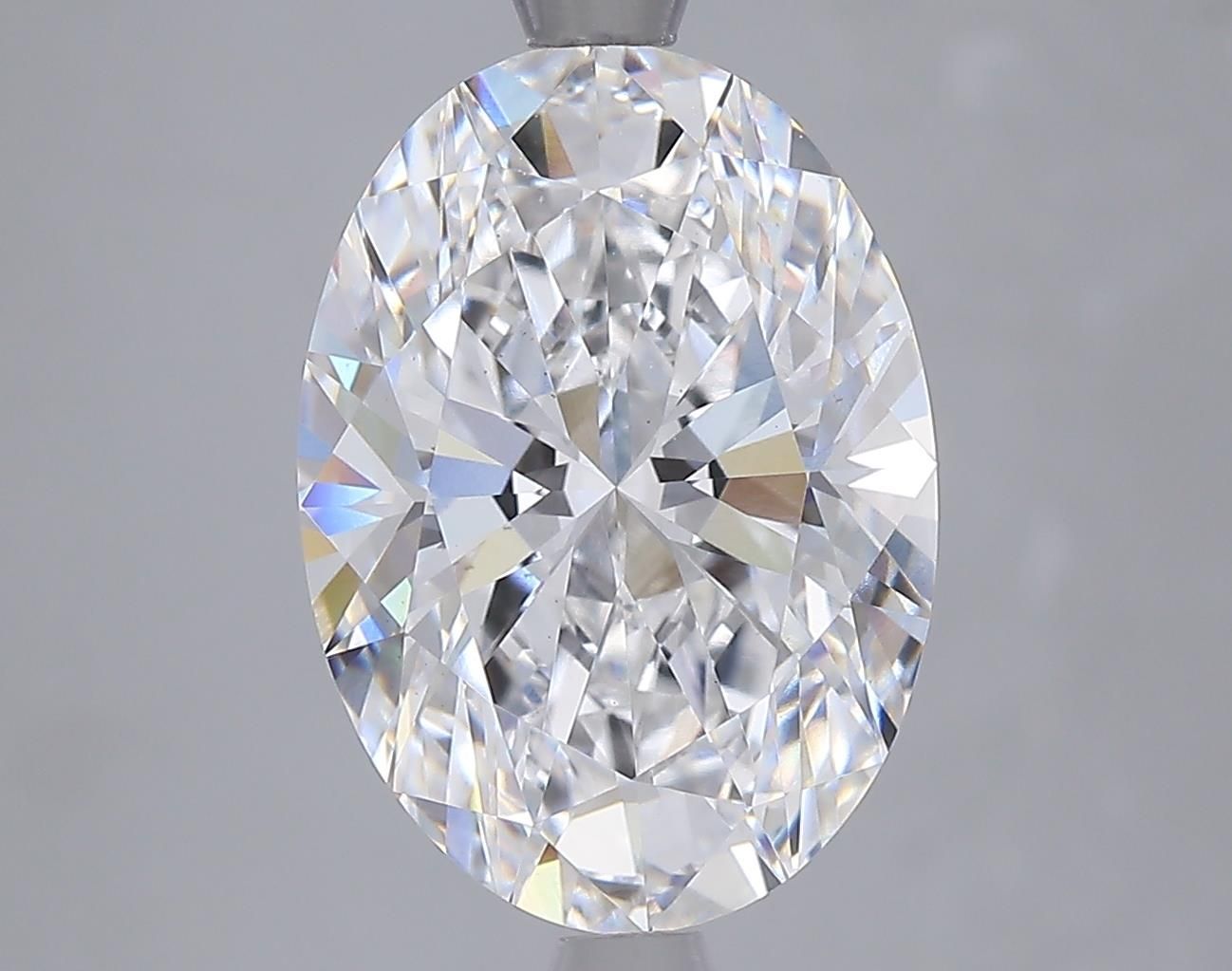 5 Carat D-VS2 Oval Lab Diamond