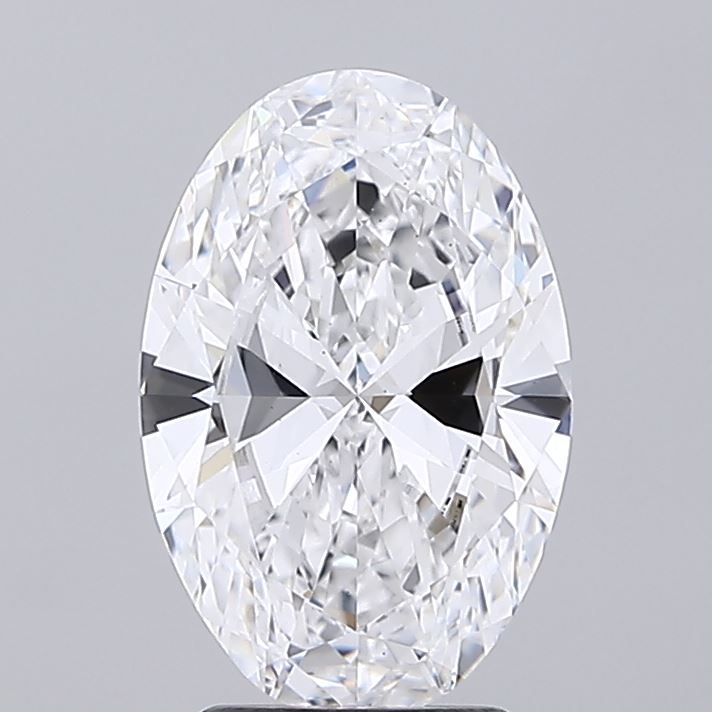 3.03 Carat D-VS2 Oval Lab Diamond