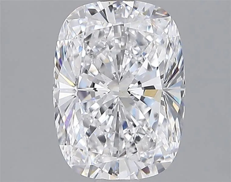 Diamant de laboratoire taille coussin brillant de 2,00 ct (couleur D, pureté VS1, IGI)