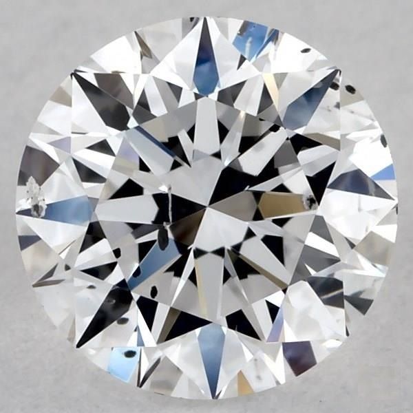 Diamant taille ronde D-SI2 de 0,70 carat