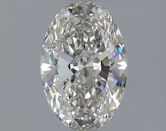 Diamant ovale de 1,17 ct cultivé en laboratoire (couleur H, pureté VS2, IGI)