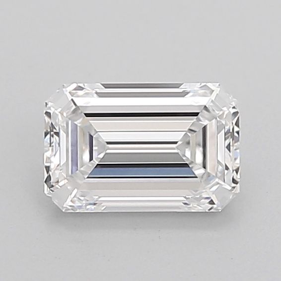 0.90 Carat D-VVS2 Emerald Lab Diamond