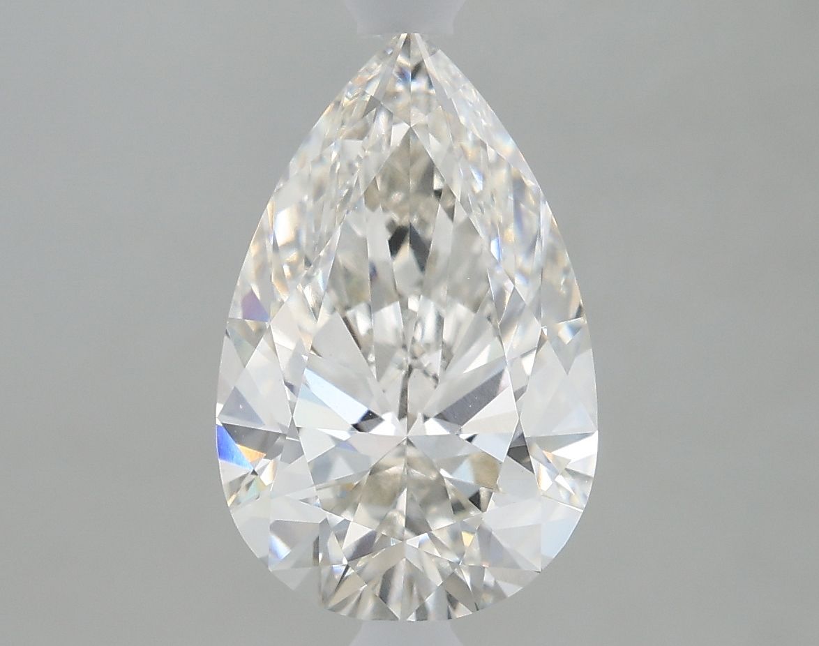 2.02 Carat G-VVS2 Pear Lab Diamond