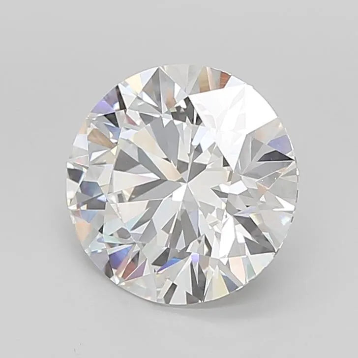 5.00ct Round Lab Grown Diamond (Colour E, Clarity VVS2, Cut ID, IGI Certified)