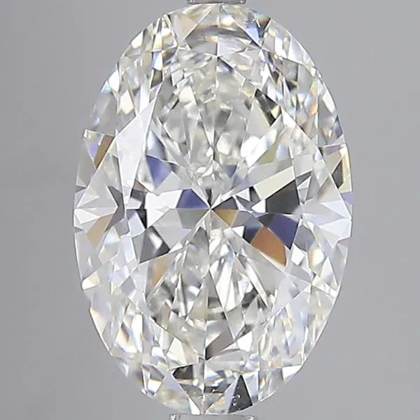 5.06ct Oval Lab Grown Diamond (Colour F, Clarity VVS2, IGI Certified)