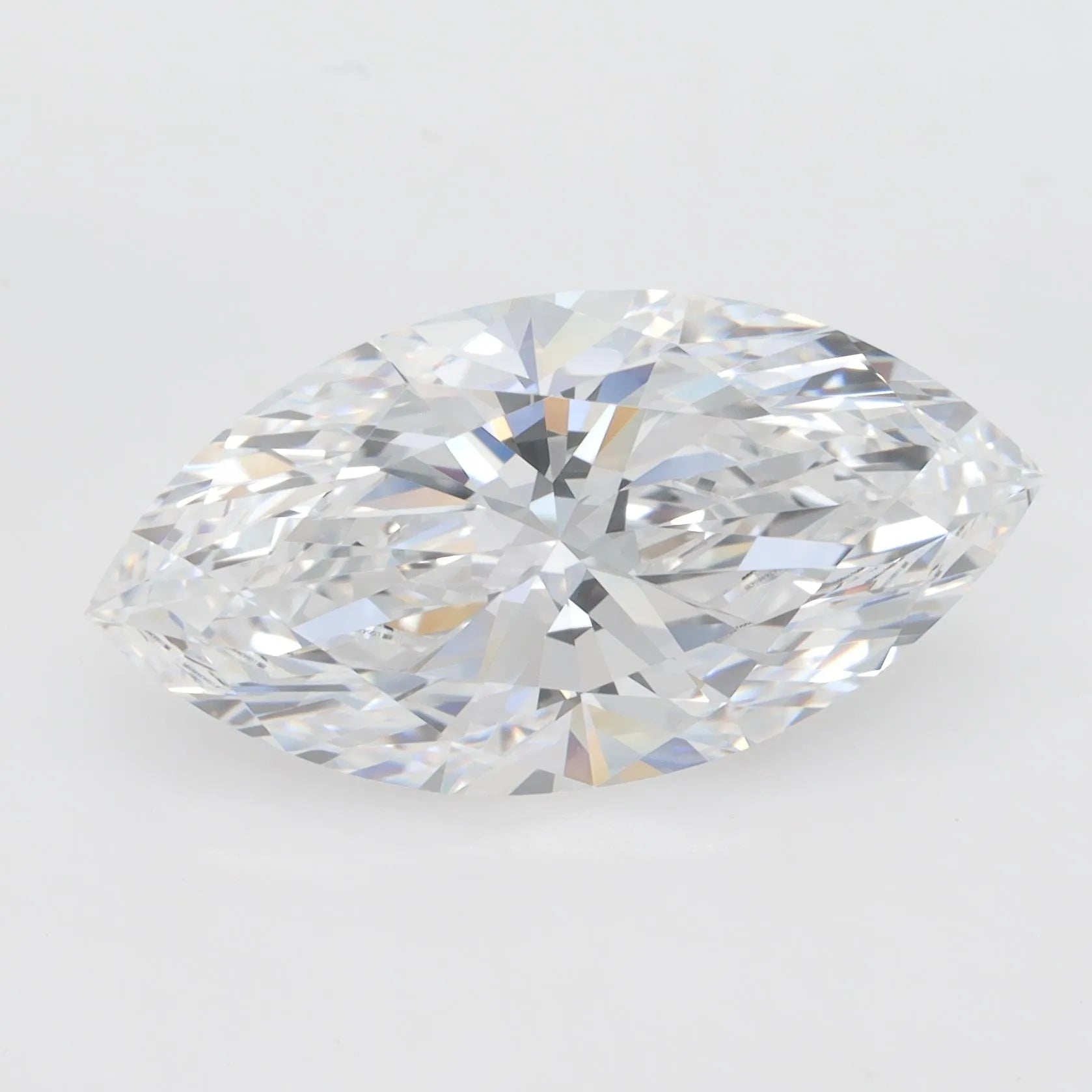 5.10ct Marquise Lab Grown Diamond (Colour D, Clarity IF, IGI Certified)