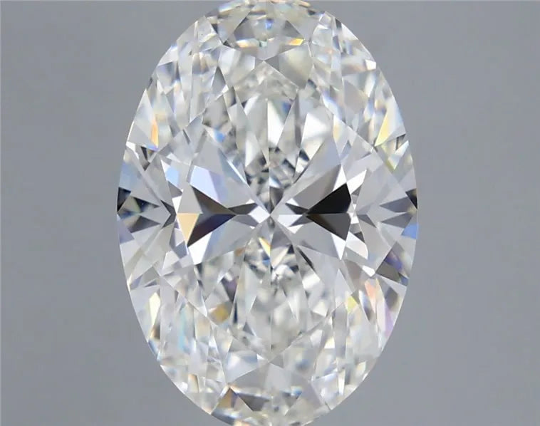 5.52ct Oval Lab Grown Diamond (Colour G, Clarity VVS1, IGI Certified)