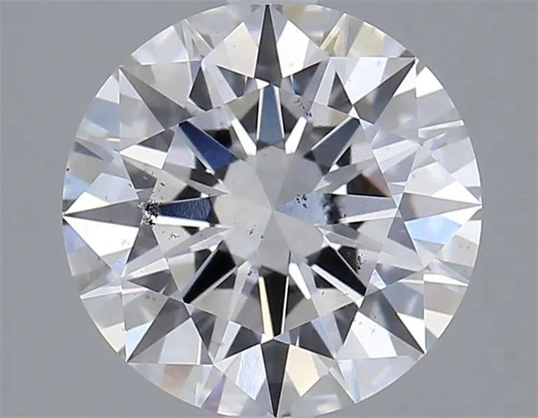 Diamant rond de 2,02 ct cultivé en laboratoire (couleur E, pureté VS2, taille EX, IGI)