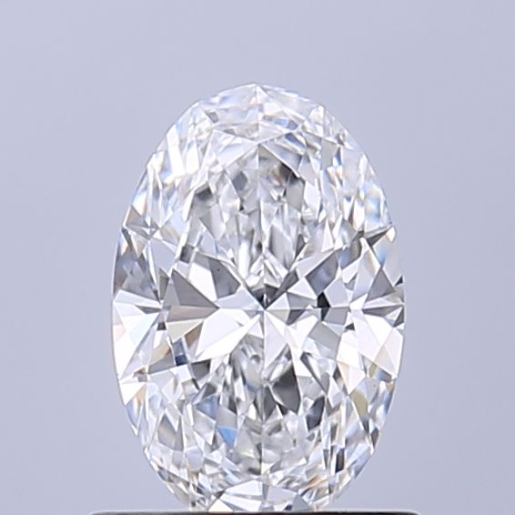 0.69 Carat D-VVS2 Oval Lab Diamond
