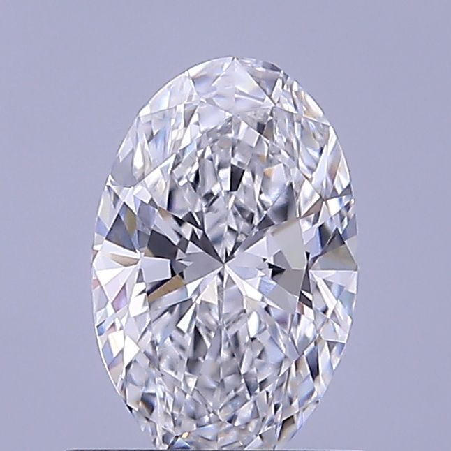 0.67 Carat D-VVS1 Oval Lab Diamond