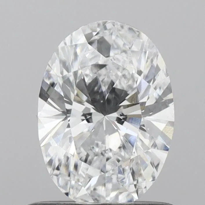 Diamant ovale de 0,74 ct cultivé en laboratoire (couleur E, pureté VS1, IGI)